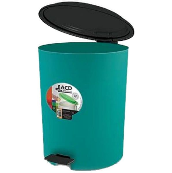 Lixeira com Pedal de 12 Litros ACD (cores...